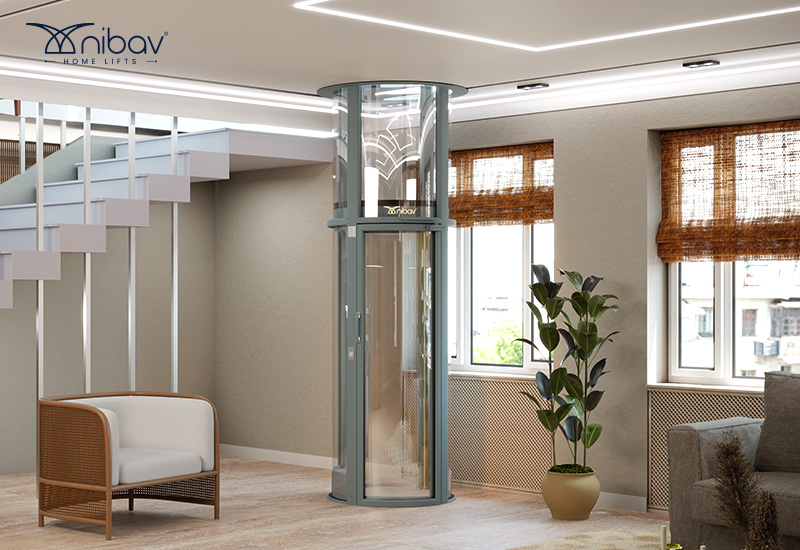 glass elevator